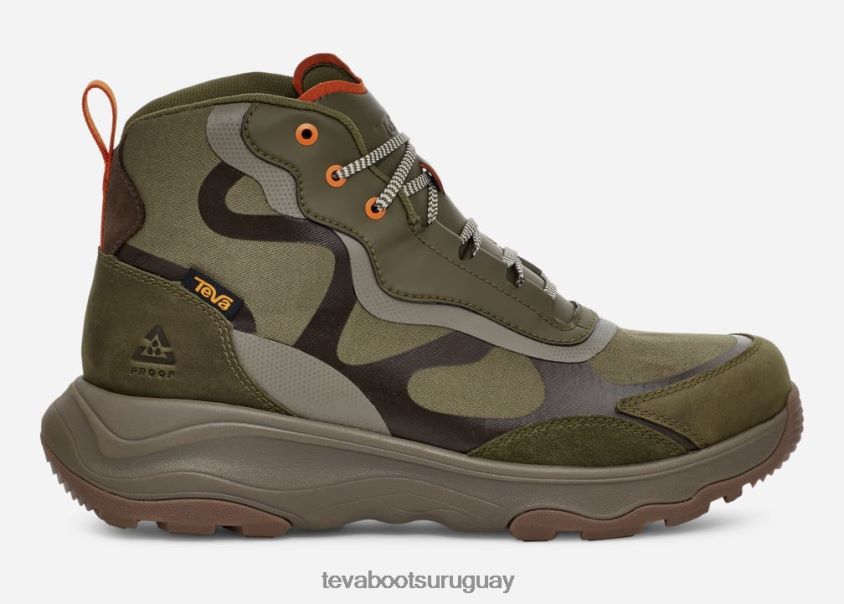 Teva 2PD2D6292 geotrecca media hombre oliva oscuro/topo desierto