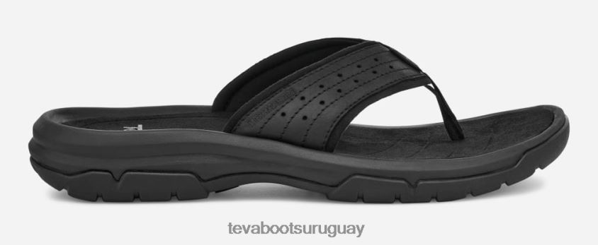 Teva 2PD2D6392 chanclas langdon para hombre negro verdadero