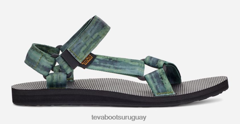 Teva 2PD2D6147 teñido anudado universal original para hombre sorbete de oliva oscuro