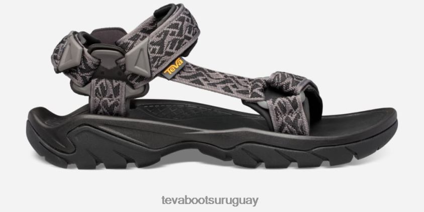 Teva 2PD2D6257 terra fi 5 universal para hombre rastro ondulado negro