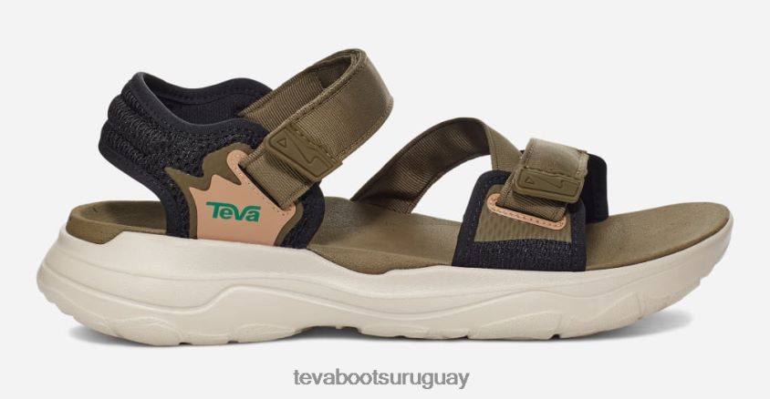 Teva 2PD2D6403 zymic de los hombres verde oliva oscuro/verde azulado