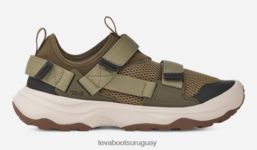 Teva 2PD2D6395 salida universal para hombres oliva oscuro