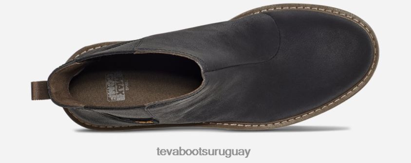 Teva 2PD2D6133 chelsea de forma media para mujer negro