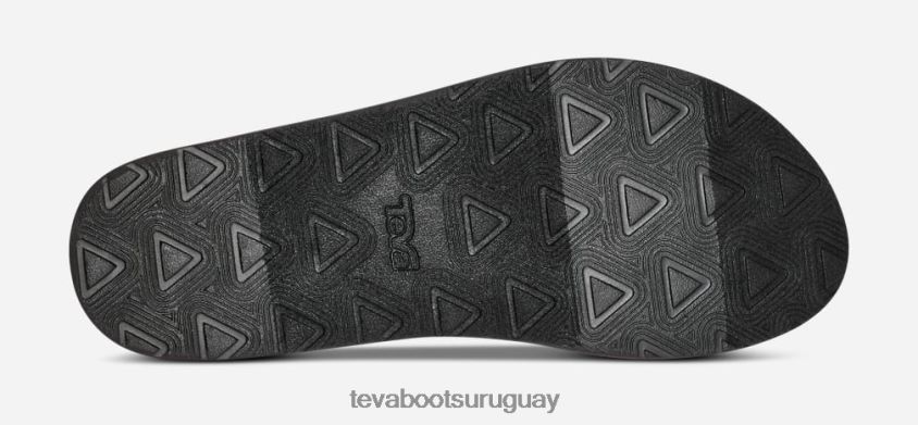 Teva 2PD2D6114 sandalias con tiras para mujer negro