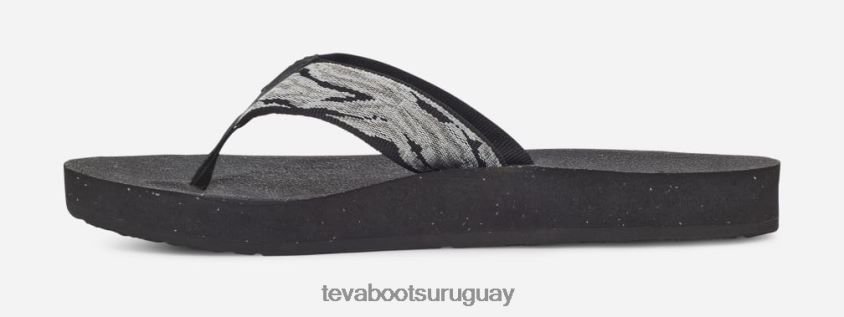 Teva 2PD2D6122 retorno de las mujeres olas en blanco y negro