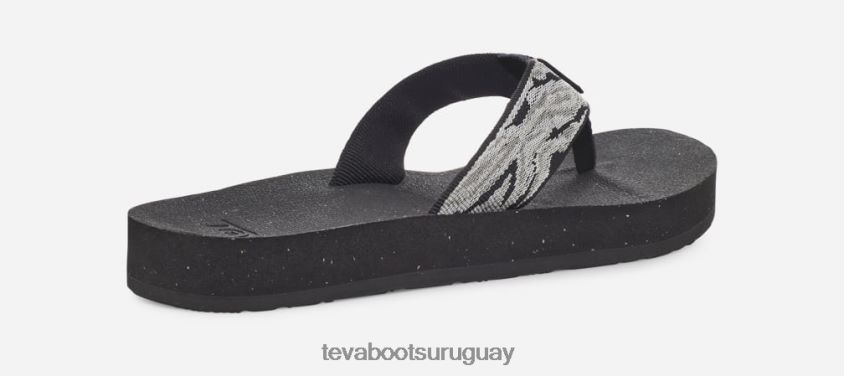 Teva 2PD2D6122 retorno de las mujeres olas en blanco y negro