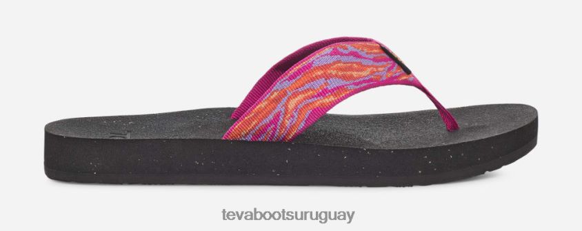 Teva 2PD2D6123 retorno de las mujeres ondas rosa violeta
