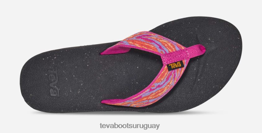 Teva 2PD2D6123 retorno de las mujeres ondas rosa violeta