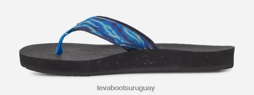 Teva 2PD2D6124 retorno de las mujeres olas azules