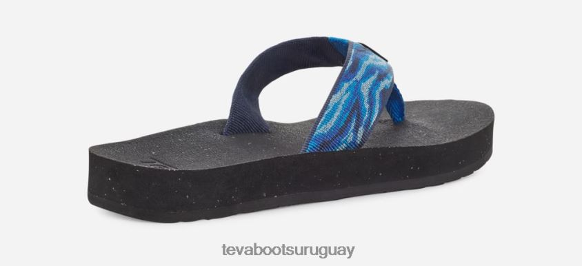 Teva 2PD2D6124 retorno de las mujeres olas azules