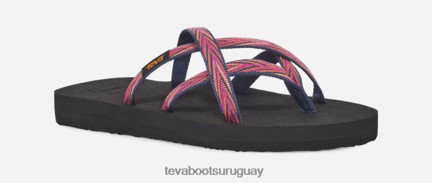 Teva 2PD2D646 olowahu de mujer palmas índigo/rosa violeta