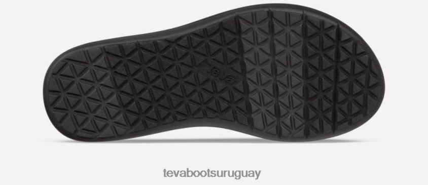 Teva 2PD2D655 chanclas voya para mujer bar calle multi negro