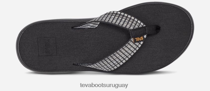 Teva 2PD2D656 chanclas voya para mujer bar calle blanco multi
