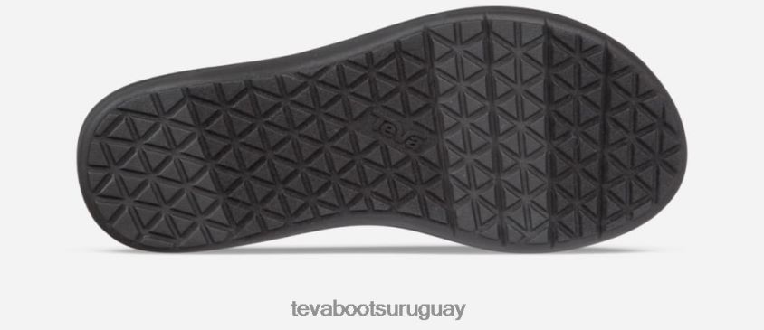 Teva 2PD2D657 chanclas voya para mujer bar calle negro
