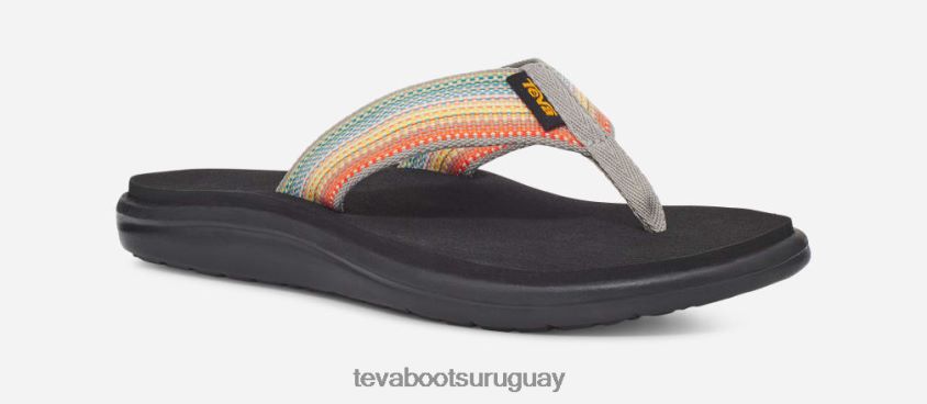 Teva 2PD2D658 chanclas voya para mujer antiguo gris multi
