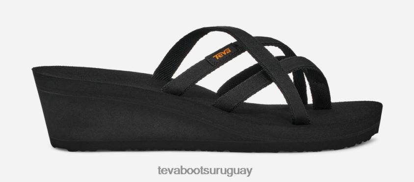 Teva 2PD2D660 cuña mush mandalyn ola 2 para mujer negro