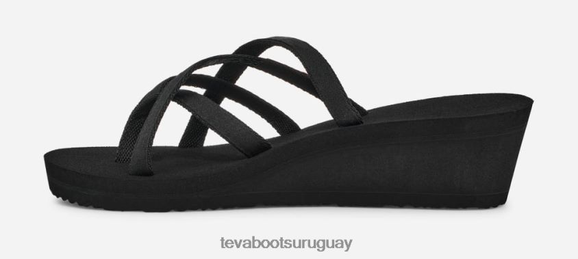 Teva 2PD2D660 cuña mush mandalyn ola 2 para mujer negro