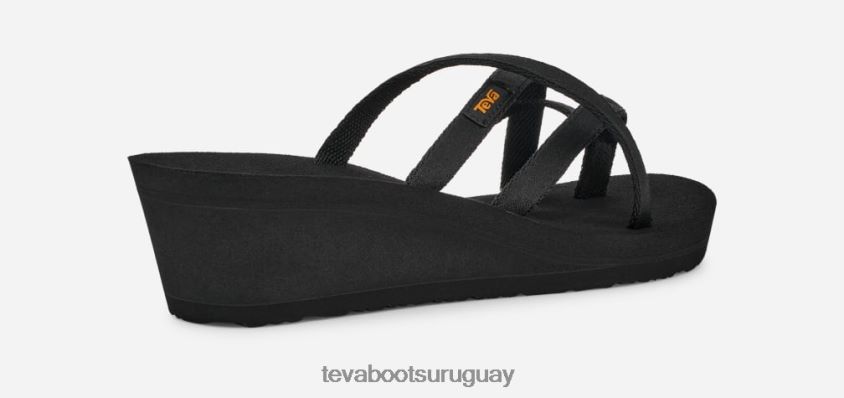 Teva 2PD2D660 cuña mush mandalyn ola 2 para mujer negro