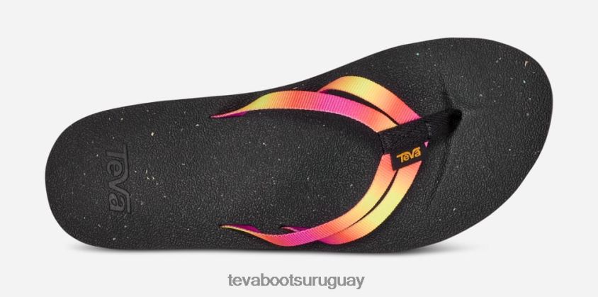 Teva 2PD2D693 sandalias reflip con tiras graduadas para mujer aura rosa violeta