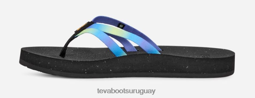 Teva 2PD2D694 sandalias reflip con tiras graduadas para mujer aura sombra lima
