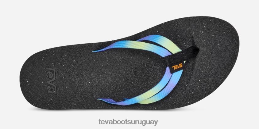Teva 2PD2D694 sandalias reflip con tiras graduadas para mujer aura sombra lima