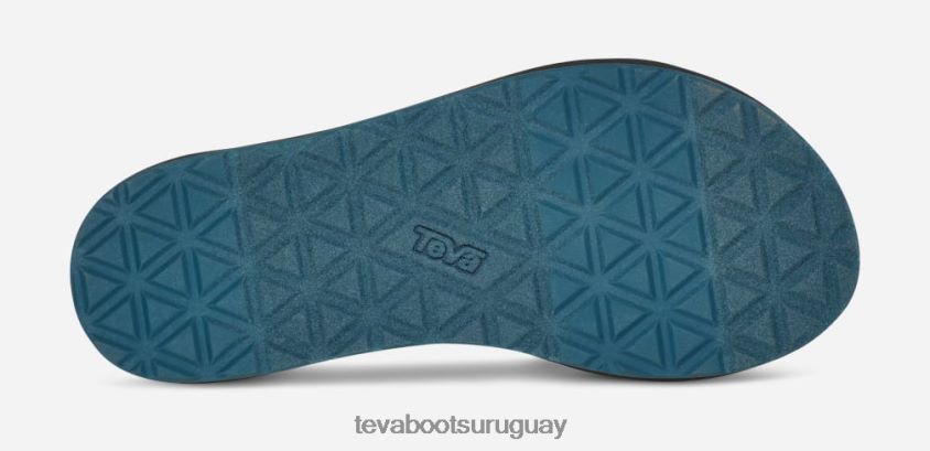 Teva 2PD2D6130 teñido anudado universal original para mujer coral azul sorbete