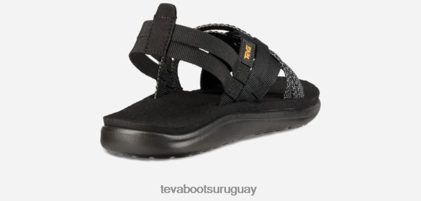 Teva 2PD2D6138 tiras voya para mujer hera negro