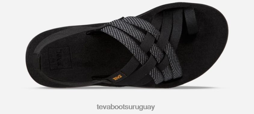 Teva 2PD2D6138 tiras voya para mujer hera negro