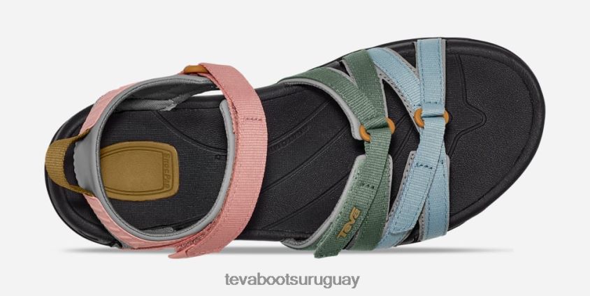 Teva 2PD2D615 tira de mujer luz tierra multi