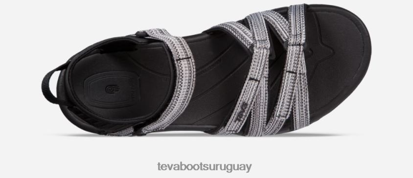 Teva 2PD2D618 tira de mujer negro/blanco múltiple