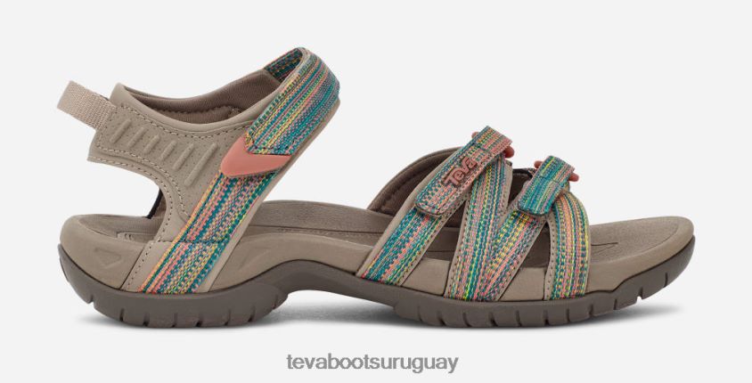Teva 2PD2D621 tira de mujer marrón pardo multicolor