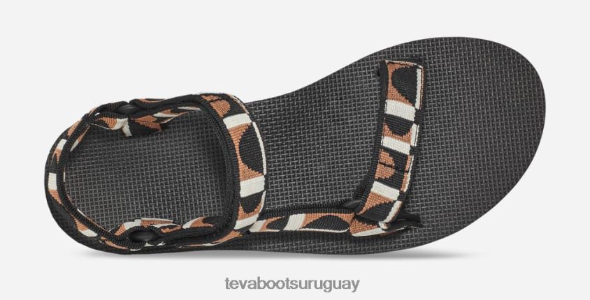 Teva 2PD2D623 universal de forma media para mujer rebote negro/león