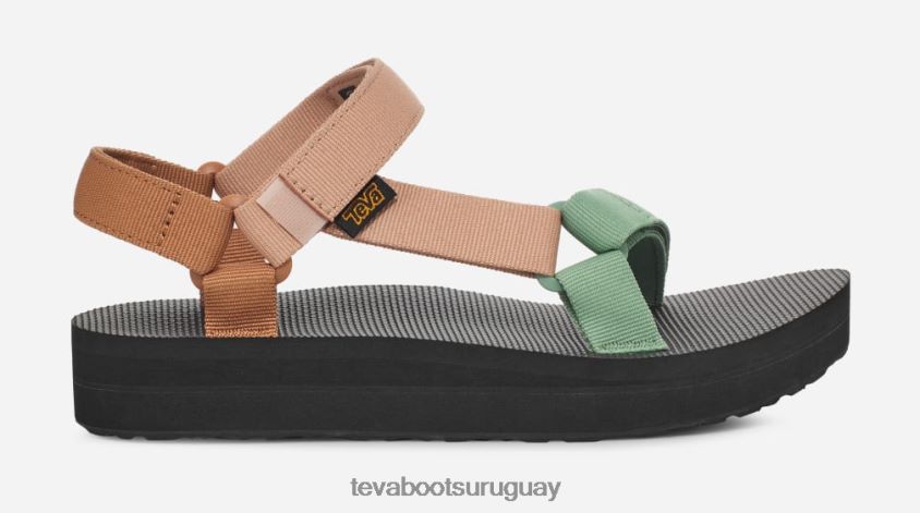 Teva 2PD2D624 universal de forma media para mujer arcilla multi