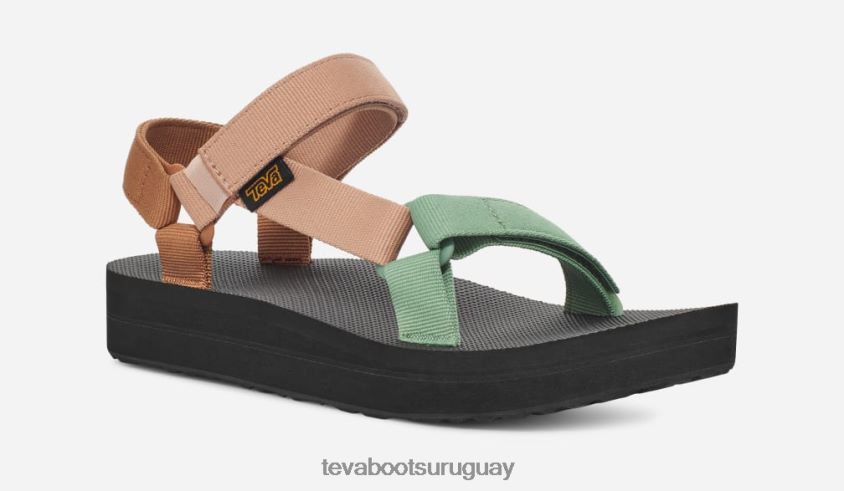 Teva 2PD2D624 universal de forma media para mujer arcilla multi