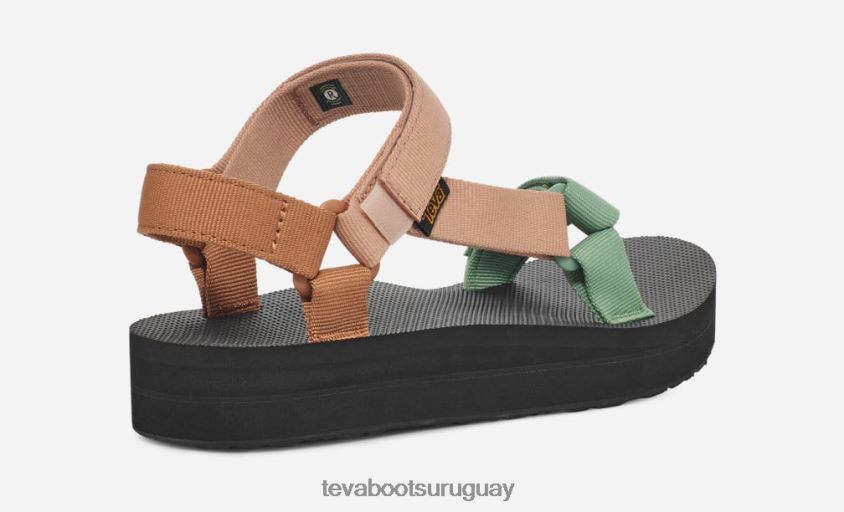 Teva 2PD2D624 universal de forma media para mujer arcilla multi