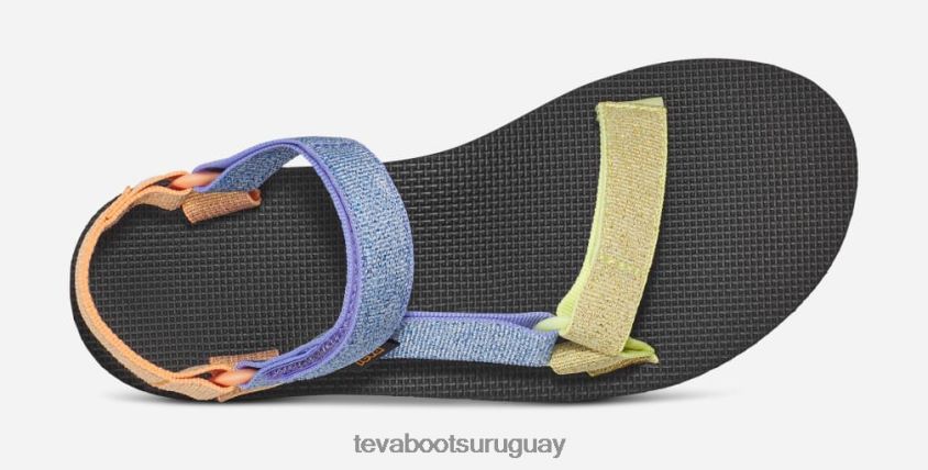 Teva 2PD2D625 universal de forma media para mujer lila metalizado multi