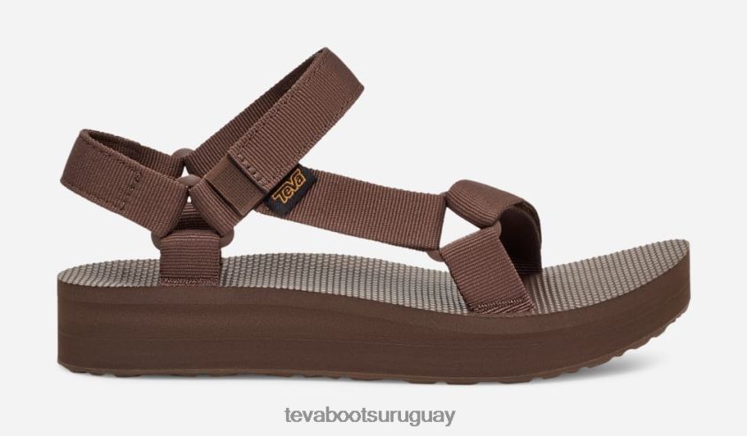 Teva 2PD2D627 universal de forma media para mujer marrón selva