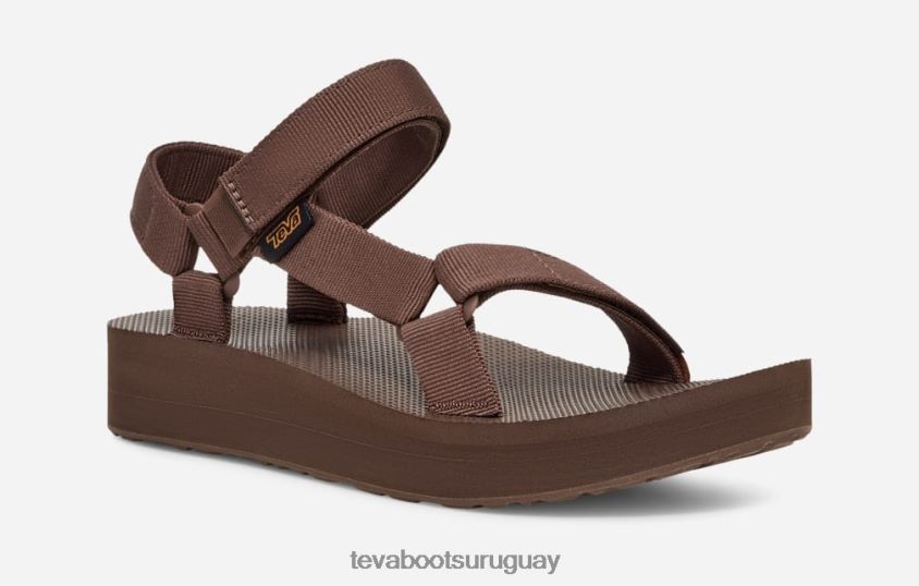Teva 2PD2D627 universal de forma media para mujer marrón selva