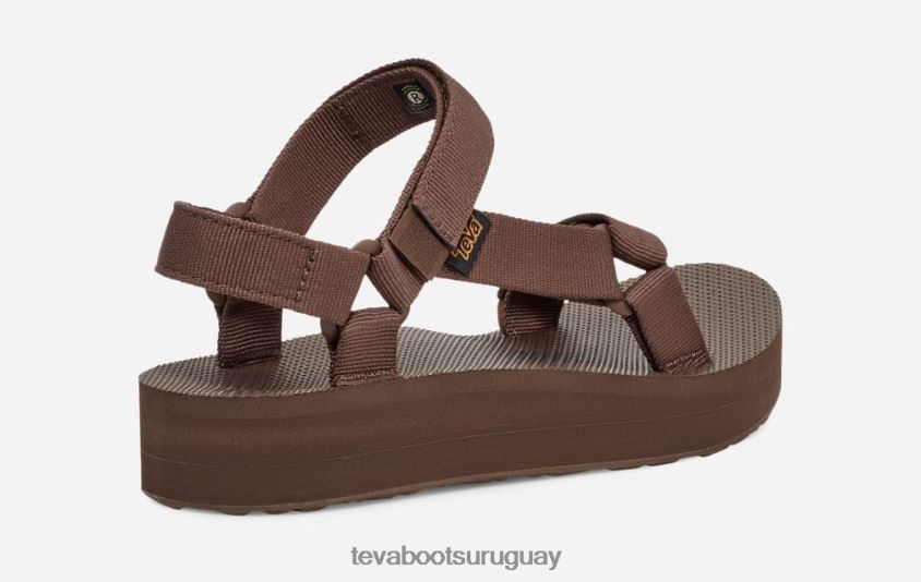 Teva 2PD2D627 universal de forma media para mujer marrón selva