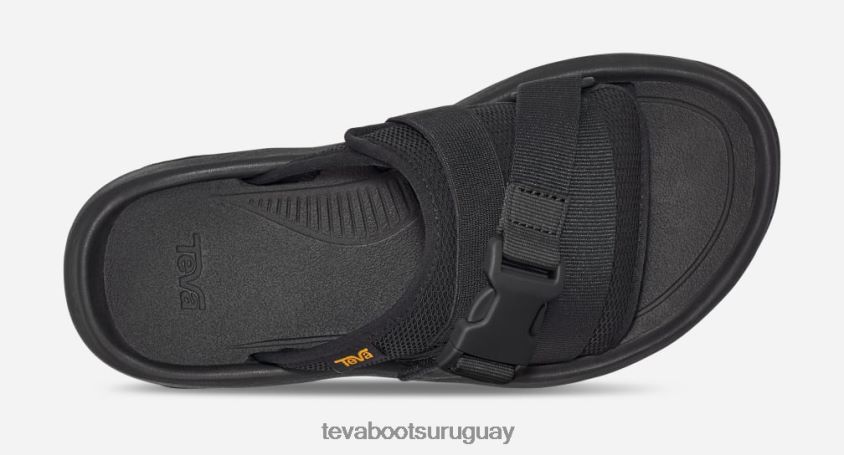 Teva 2PD2D635 tobogán de borde de huracán para mujeres negro