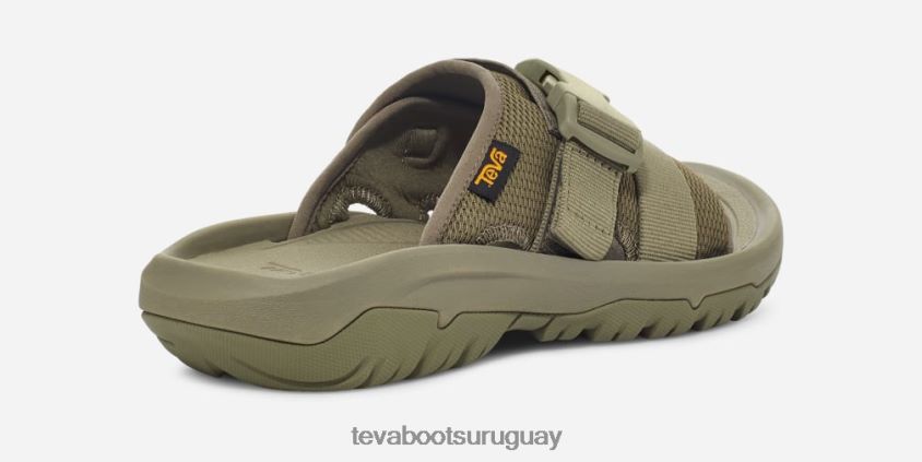 Teva 2PD2D637 tobogán de borde de huracán para mujeres aceituna
