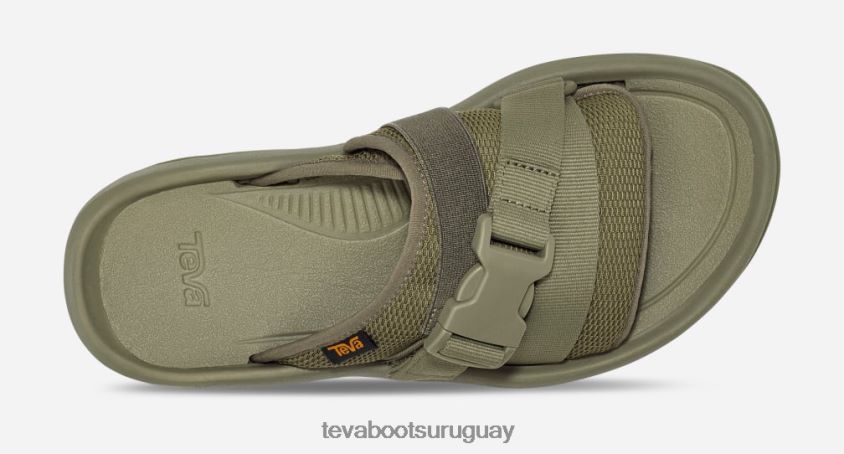 Teva 2PD2D637 tobogán de borde de huracán para mujeres aceituna