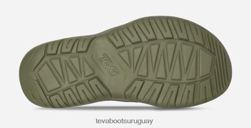 Teva 2PD2D637 tobogán de borde de huracán para mujeres aceituna
