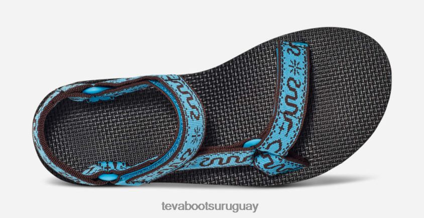 Teva 2PD2D648 plataforma plana universal para mujer bandana acuario