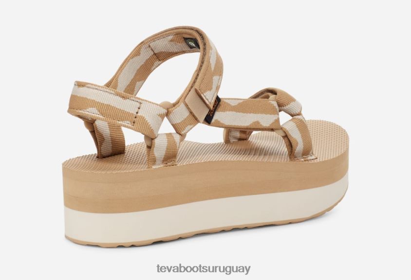 Teva 2PD2D649 plataforma plana universal para mujer equilibrio de estrella de mar