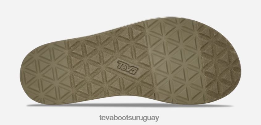 Teva 2PD2D650 plataforma plana universal para mujer equilibrio aceituna quemada