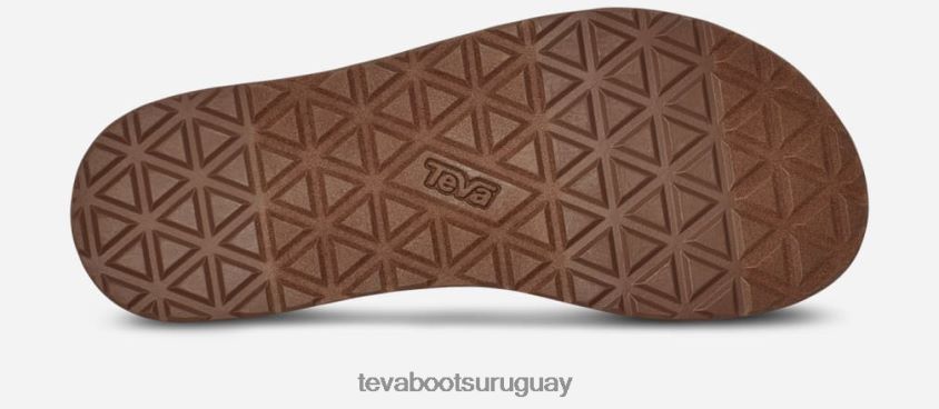 Teva 2PD2D652 plataforma plana universal para mujer marrón/abedul