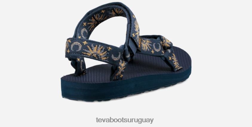 Teva 2PD2D65 universales originales para mujer insignia del sol y la luna azul