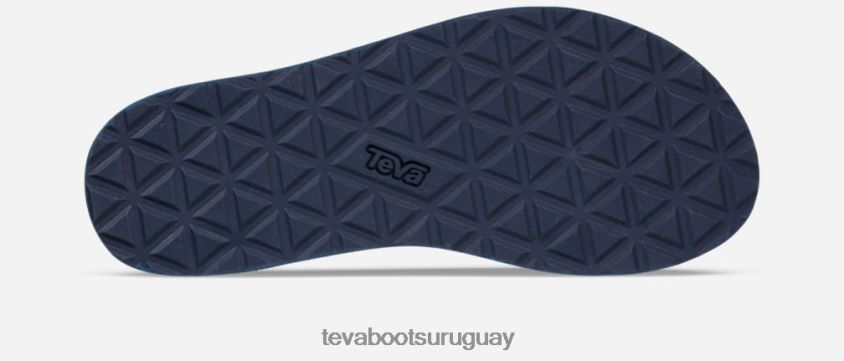 Teva 2PD2D65 universales originales para mujer insignia del sol y la luna azul