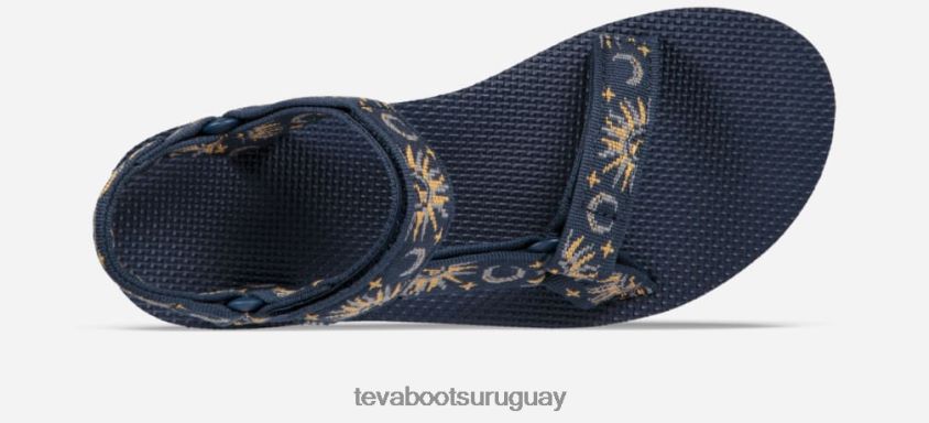 Teva 2PD2D65 universales originales para mujer insignia del sol y la luna azul
